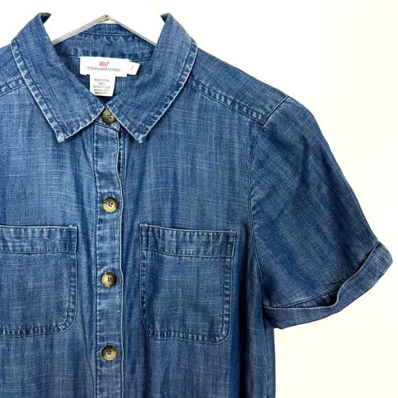 Vineyard Vines Chambray Dress - Picture 3 of 10
